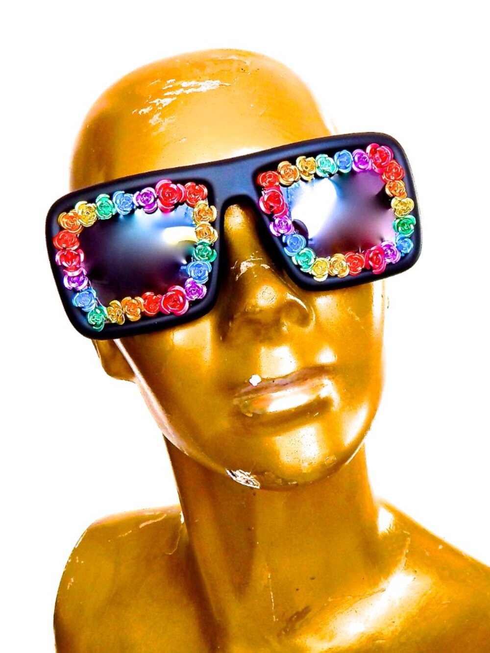 GASOLINE GLAMOUR GROOVE IS IN THE HEART HONDO GLASSES 🌈🪩🔮